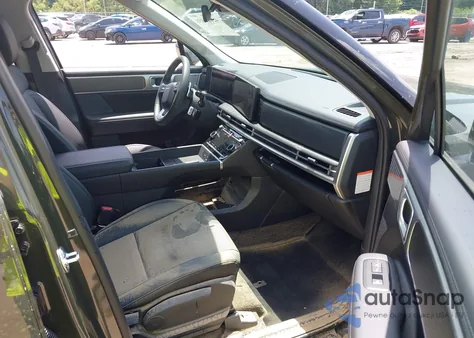 2025 Hyundai Santa Fe Hybrid Sel z USA, uszkodzony, nr VIN 5NMP2DG12SH047385